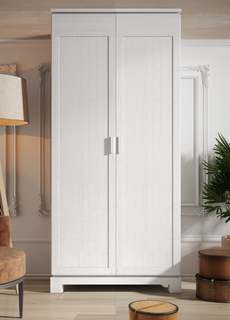 Armario blanco dm dormitorio 80 x 38 x 95 cm - Muebles Orencio - Ixia