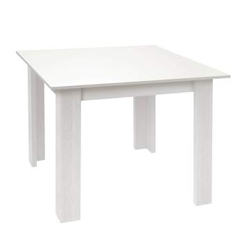 Mesa Comedor Cuadrada 90 Blanco - Mesa de comedor cuadrada de 90x90, color blanco