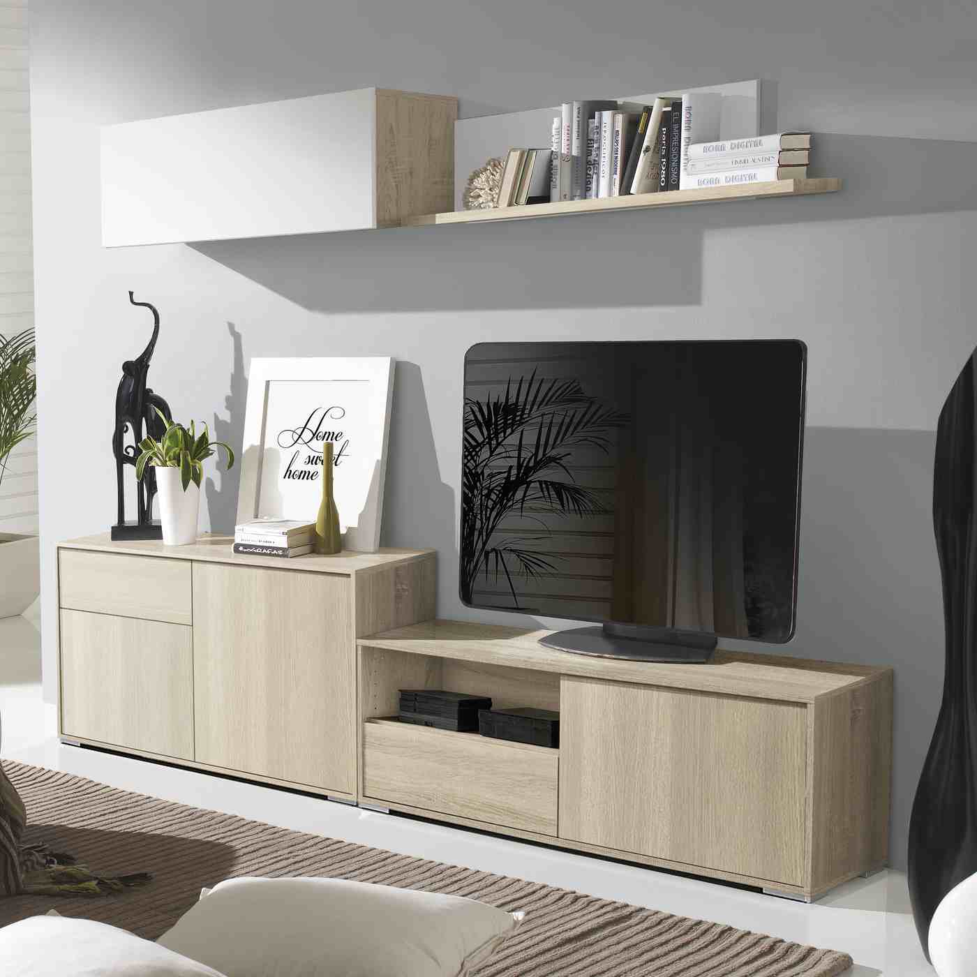 Oferta Mueble TV 1 puerta+cajón+hueco · Salón/Comedor Moderno