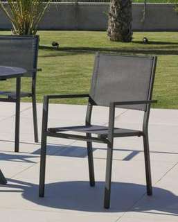 Mesa extens. ▯200 + 6 sillones textilen [Palma-Co] de Hevea - imagen 3